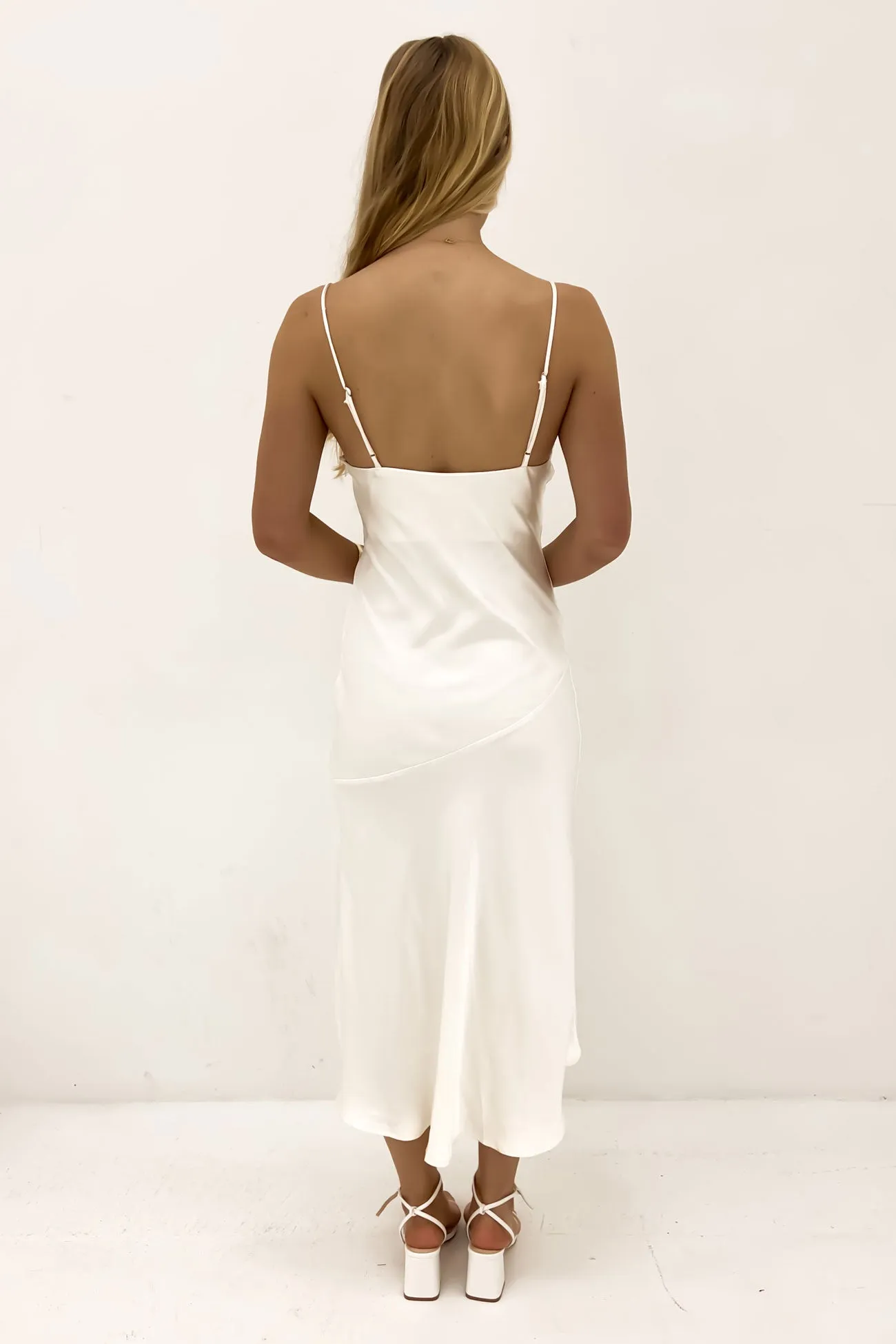 Lounge Favorite Calm Finish Edie Midi Dress Oyster