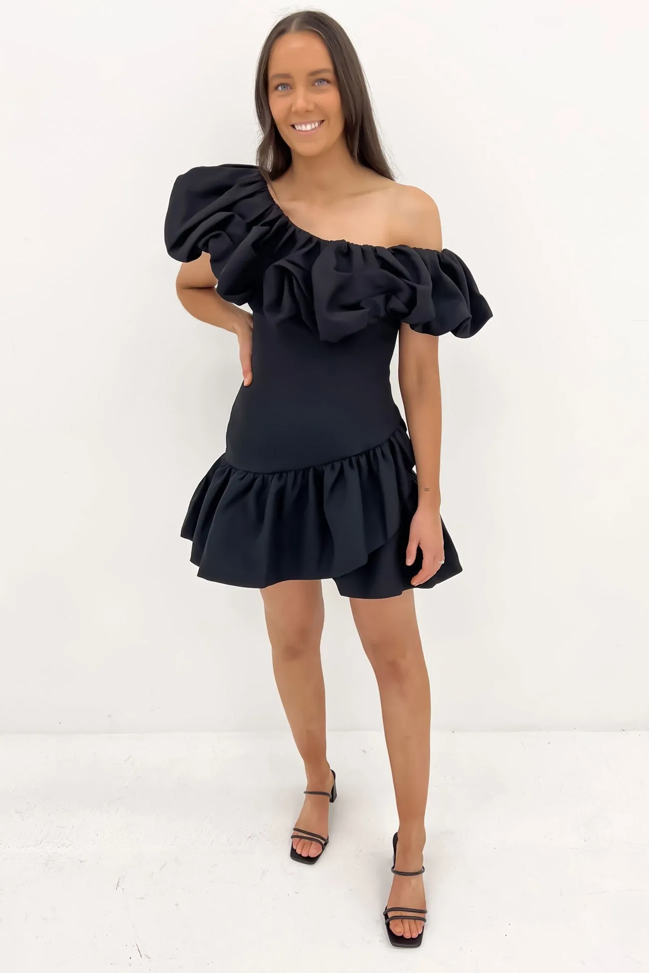 Perfectly Styled Abba Dress Black
