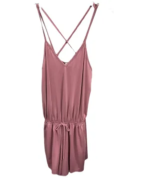 Pink Romper Clothes Mentor, Size Xs Smart Shape Structured-Shape
