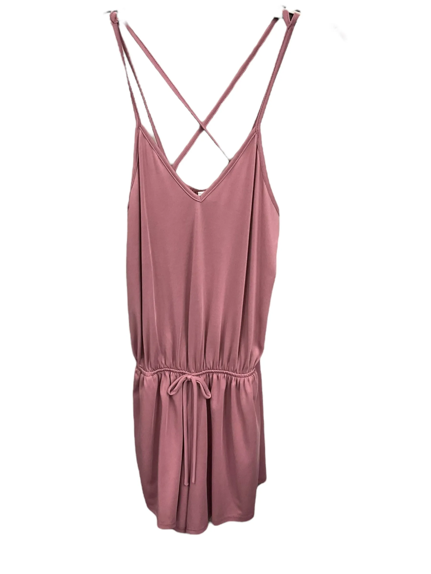 Pink Romper Clothes Mentor, Size Xs Smart Shape Structured-Shape