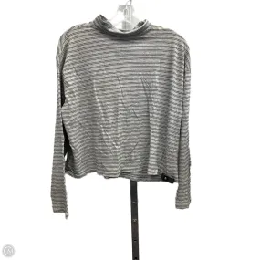 Top Long Sleeve Basic By Everlane In Striped Pattern, Size: M Sustainable Production Methods