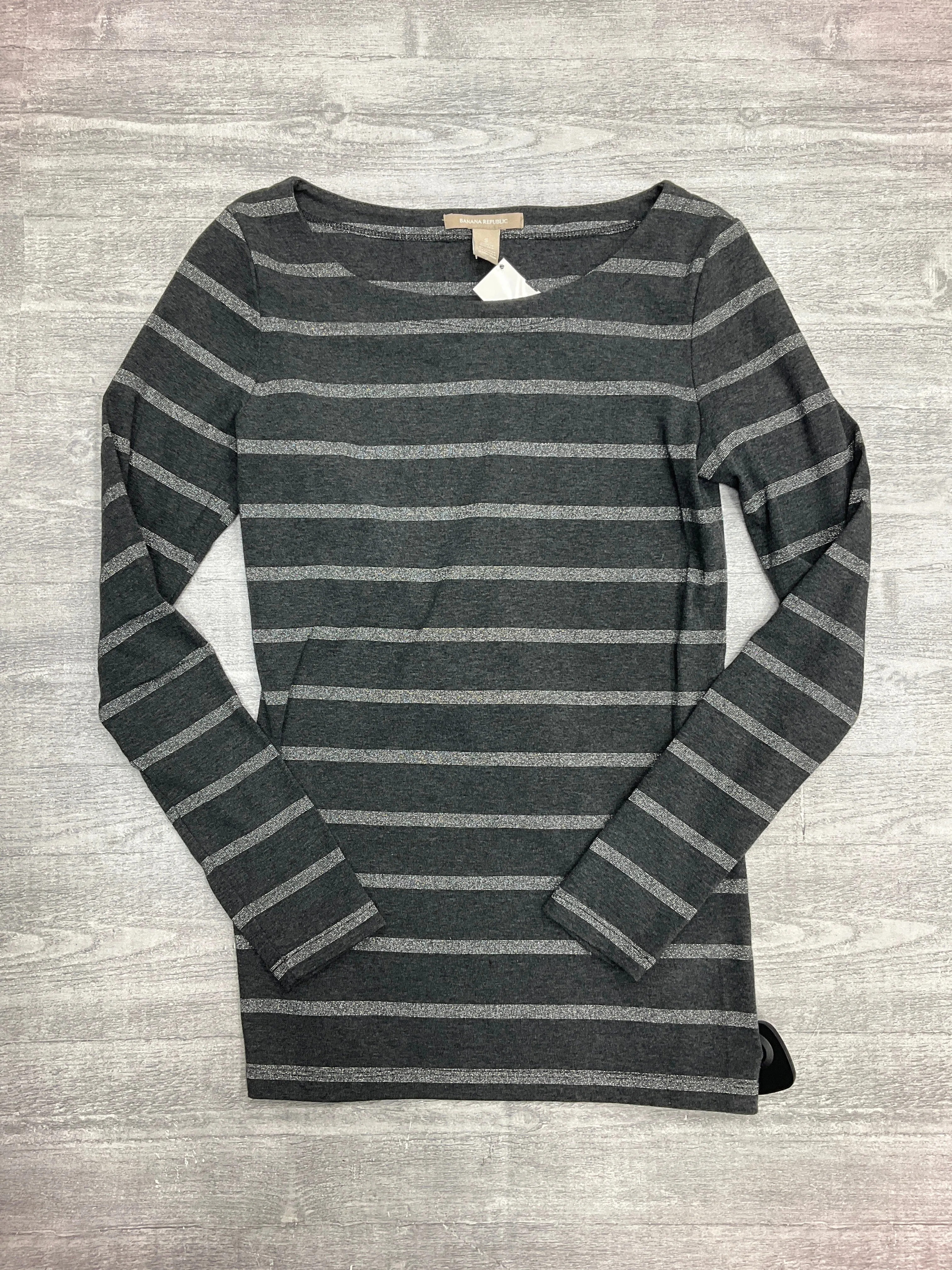 Top Long Sleeve By Banana Republic In Striped Pattern, Size: S Epic Core