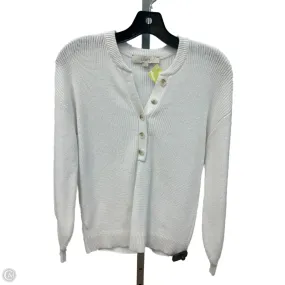 WindResistantWeave Top Long Sleeve By Loft In White, Size: Xs