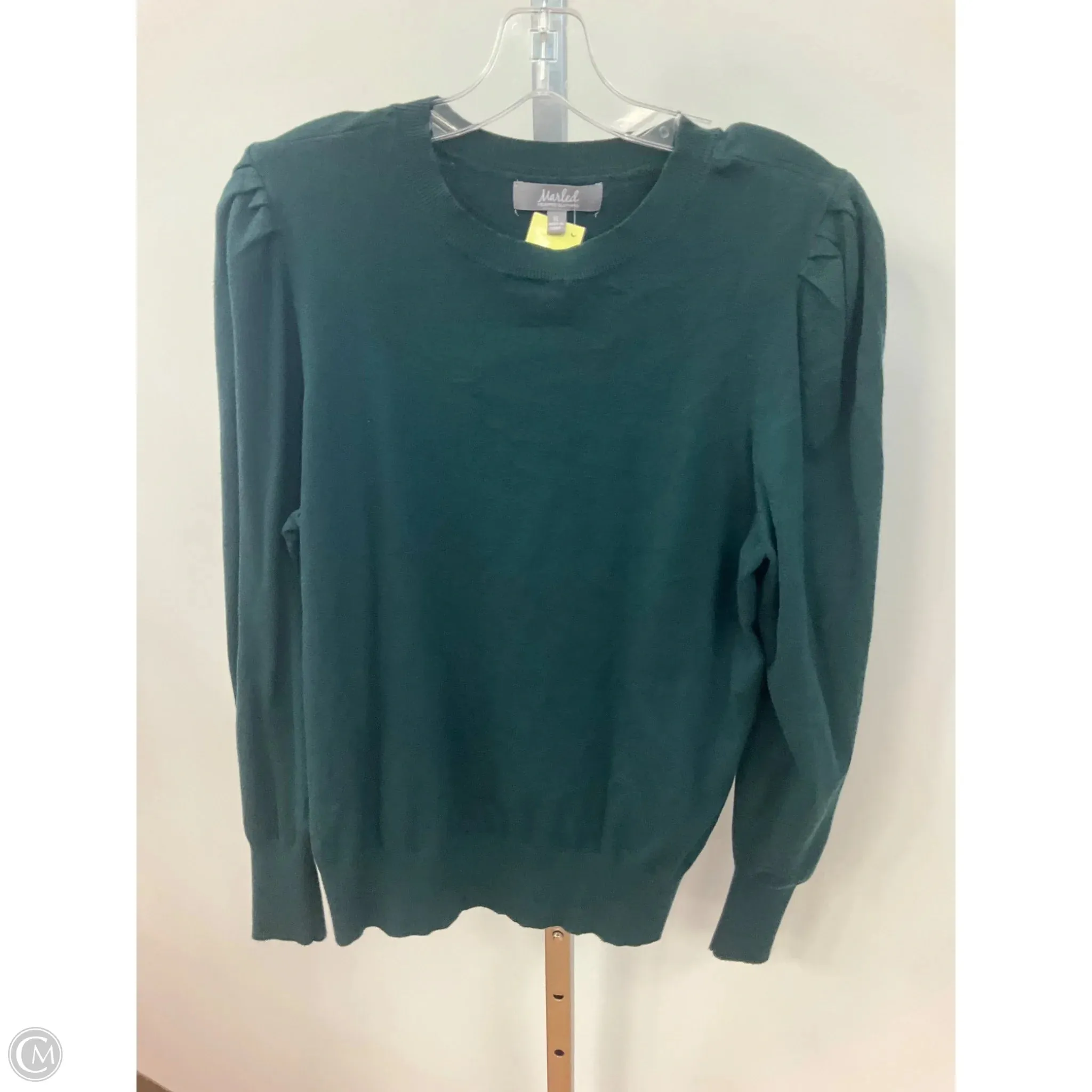 Top Long Sleeve By Marled In Green, Size: Xl QuickReleaseClosure Chic Fit