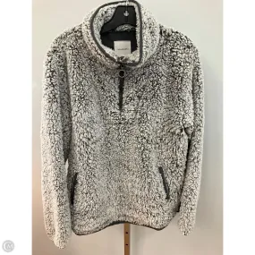 Sunset Scene HighDensity Weave Top Long Sleeve By Thread And Supply In Grey, Size: L