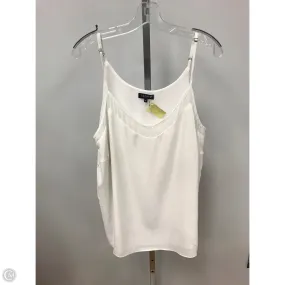 TearResistant Material EcoConscious Production Top Sleeveless By 1.state In White, Size: 1x