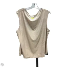 Top Sleeveless By Banana Republic In Cream, Size: Xl New Yorker Harbor Style