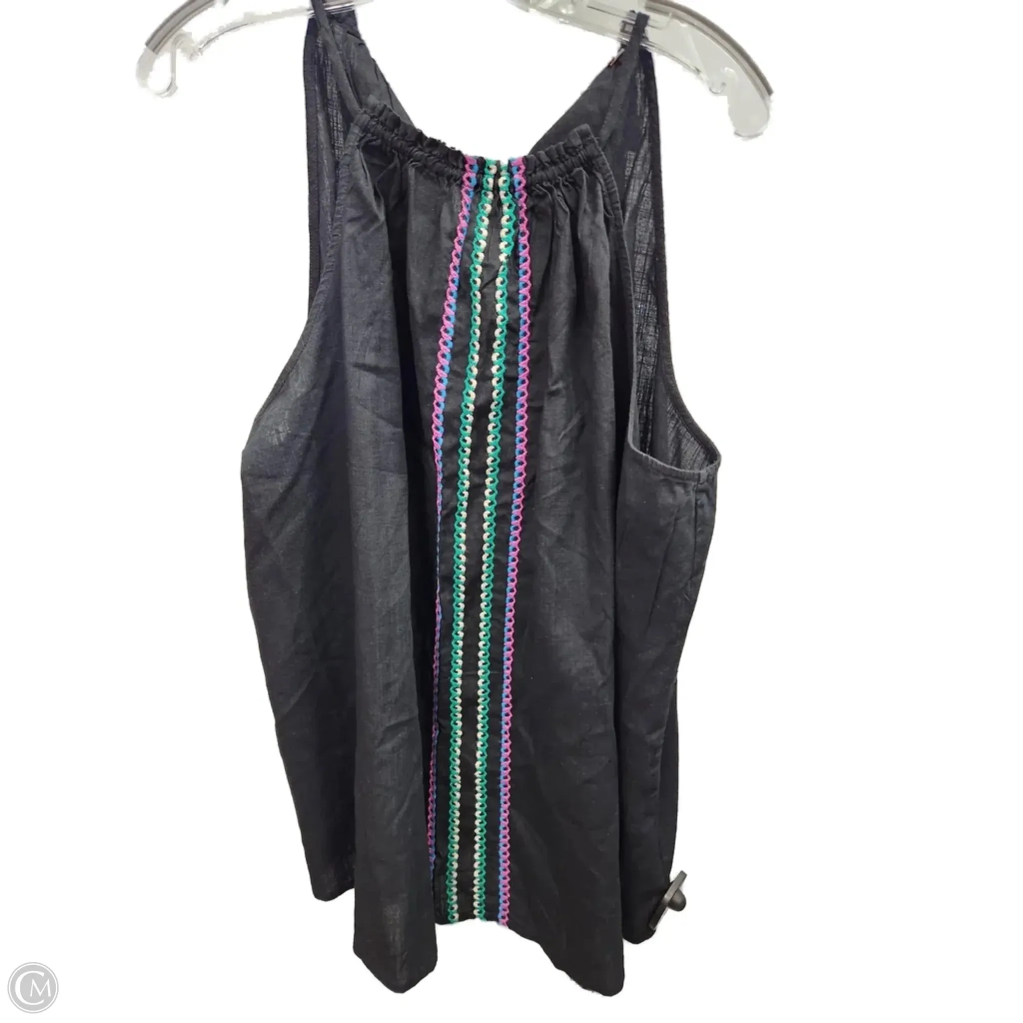 Top Sleeveless By Knox Rose In Black, Size: Xxl Relax Mode