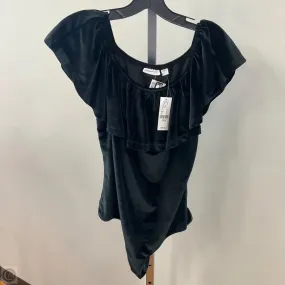 Top Sleeveless By New York And Co In Black, Size: L Adjustable Hem