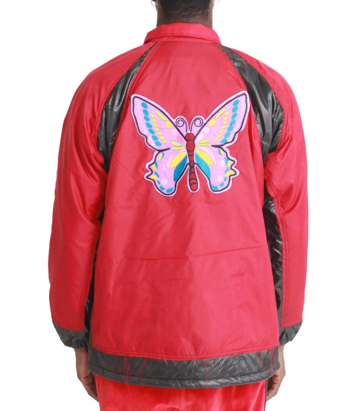 Summer Air Needles Covered Coach Jacket Assorted
