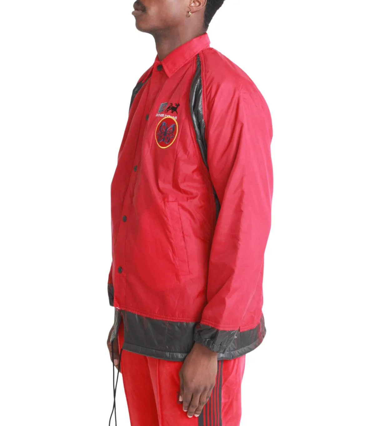 Thick Glow Polish Glow Needles Covered Coach Jacket Assorted
