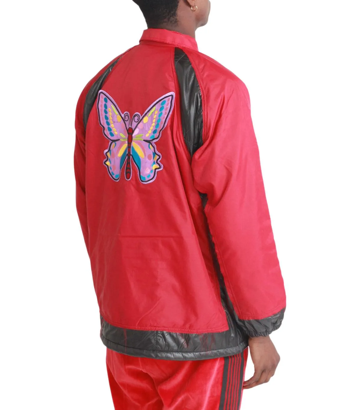 Star Mood Frost Glow Needles Covered Coach Jacket Assorted