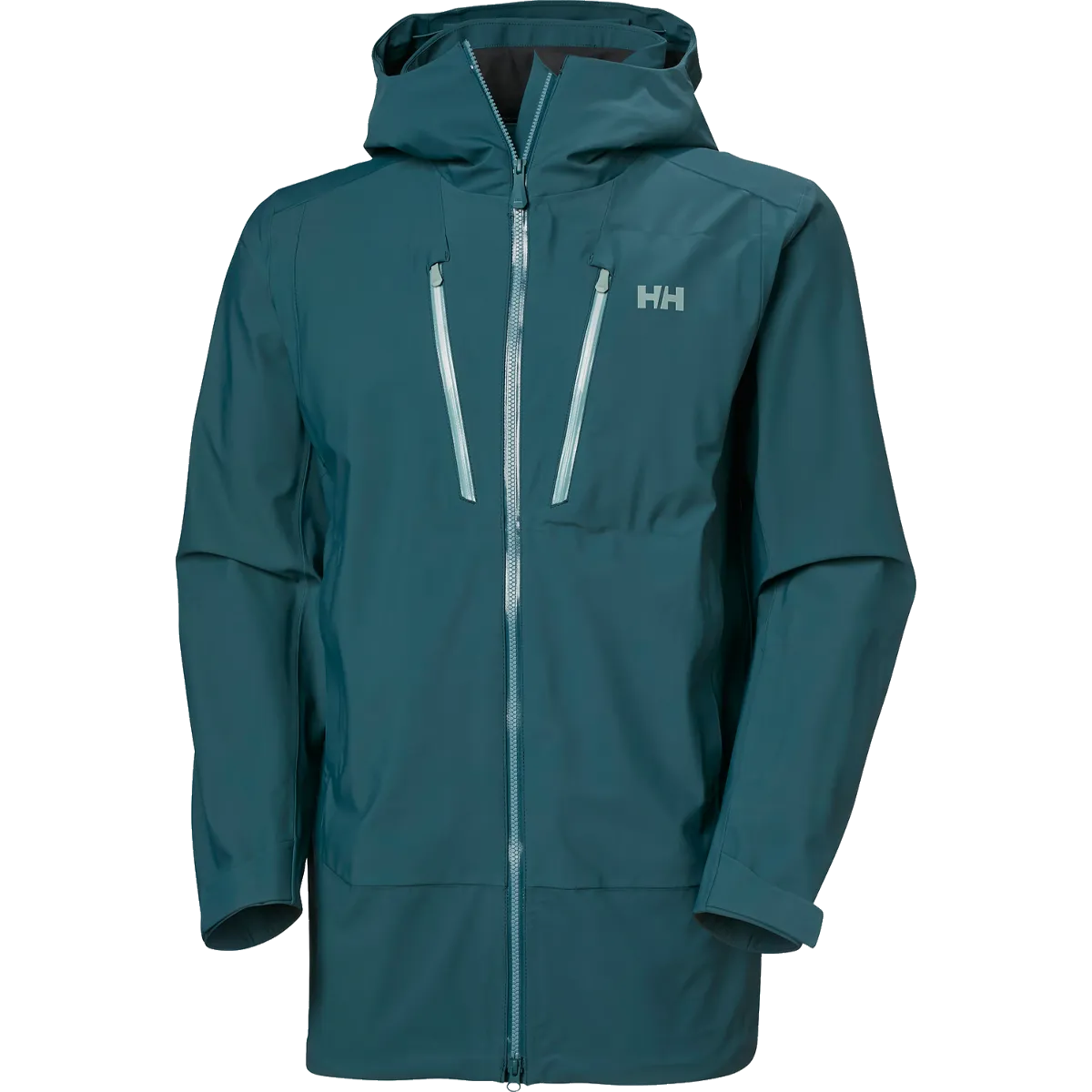 FlexibleCollarDesign SheerLayeredPanels Men's Alpha Long Shell