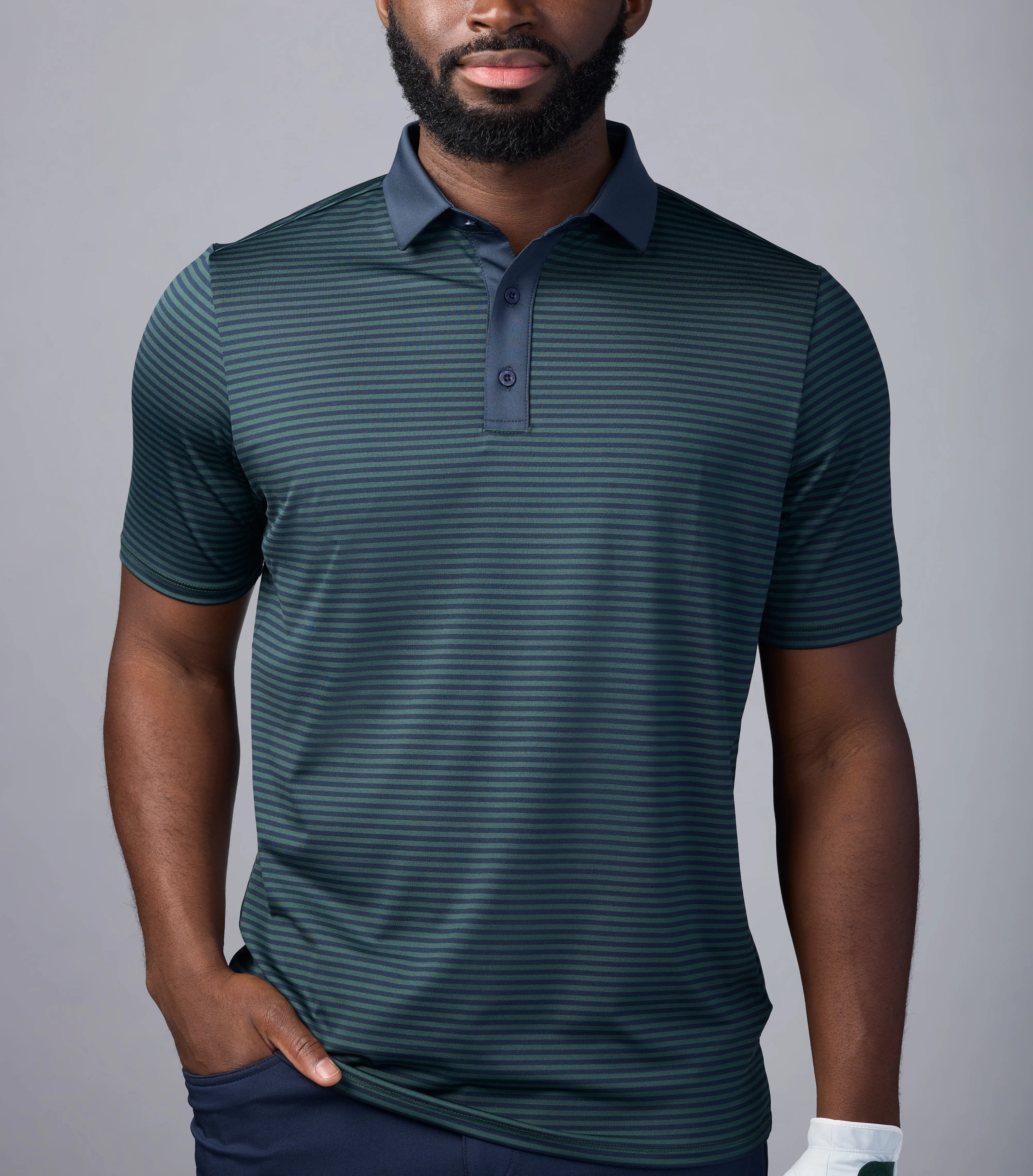 FormFitting Cut Traverse Polo