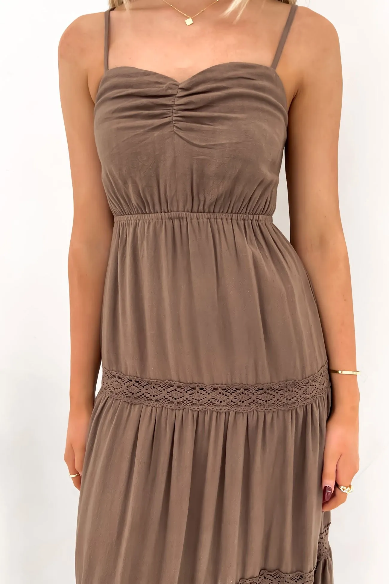 Toledo Maxi Dress Brown Weekend Fresh