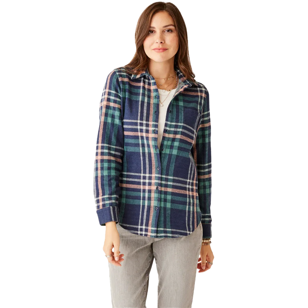 Women's Fairbanks Supersoft Shirt Friend Vibe Shine Fit
