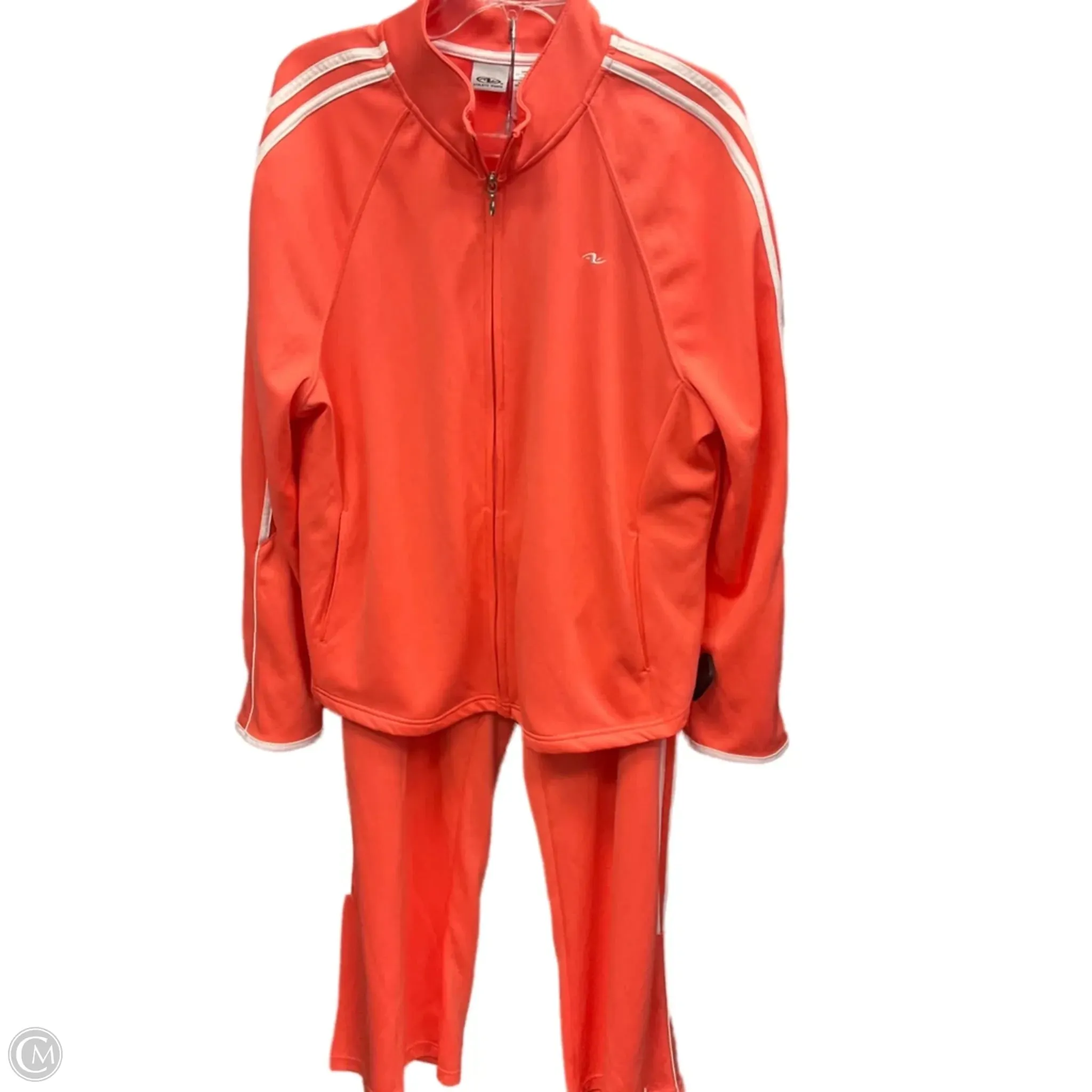 Athletic Pants 2pc By Athletic Works In Coral, Size: 2x Durable Hemming Refined fit