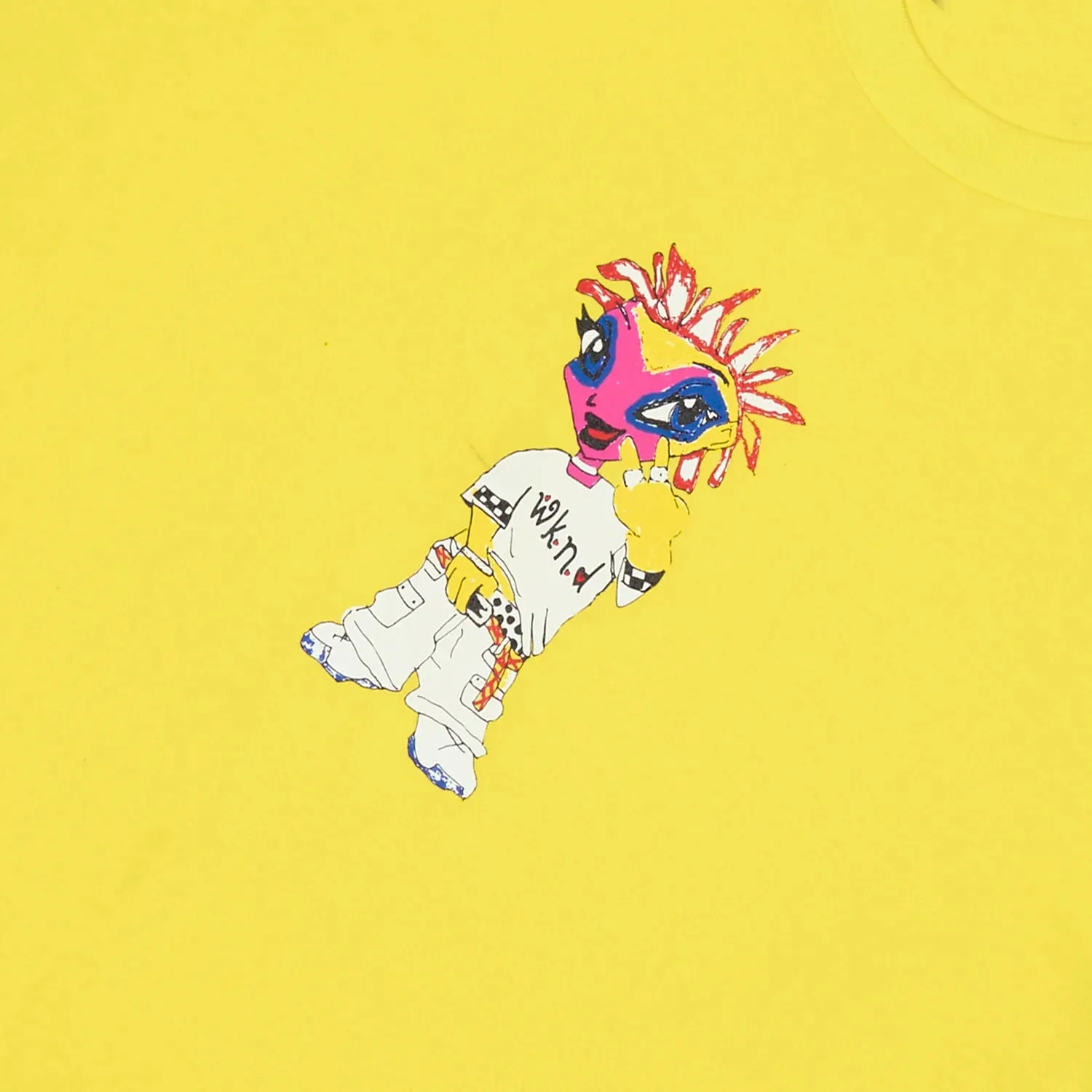 WKND Genny Tee Lemon Dry - Cleanable Hook-and-eye closure