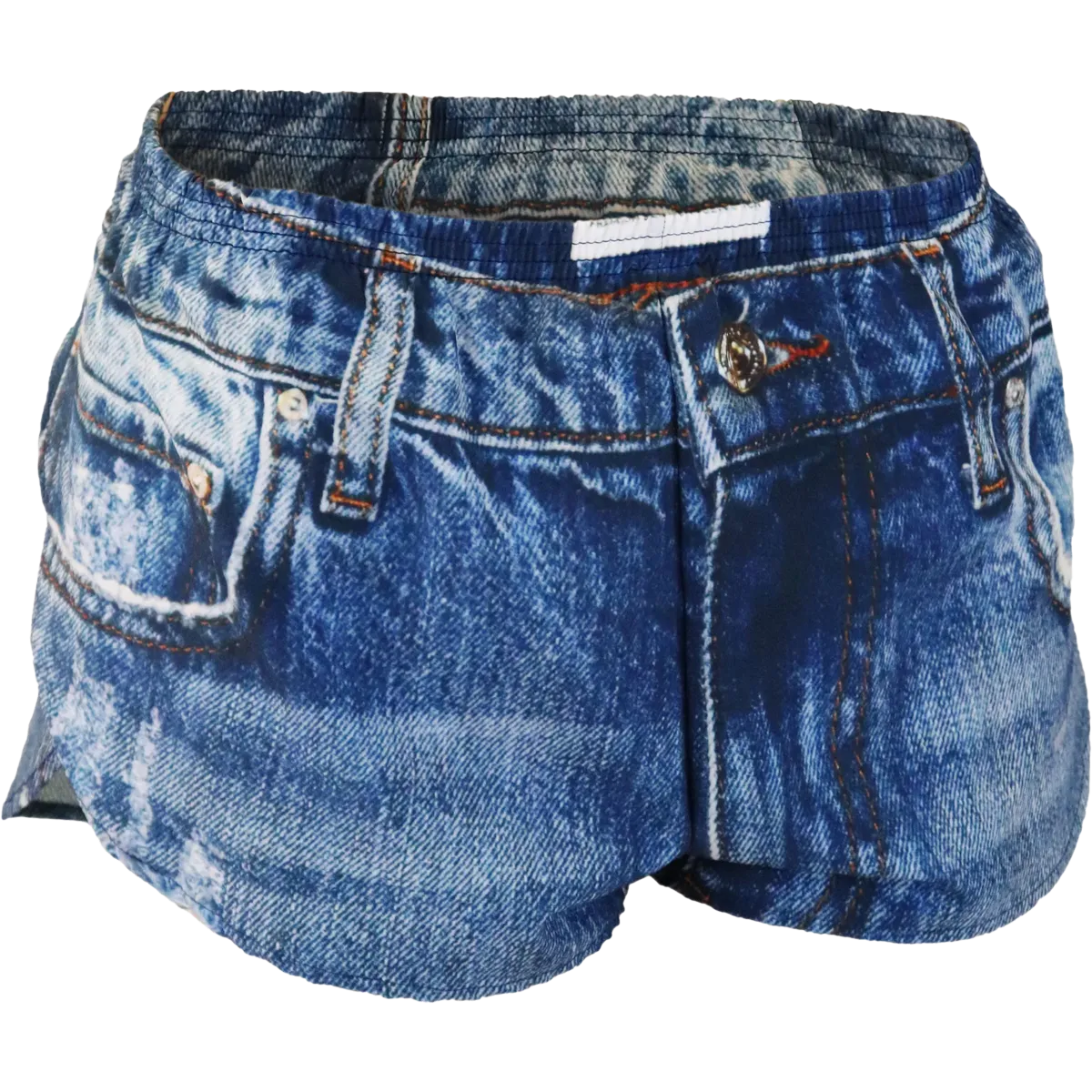 BreathableFabric Elegant Glow Women's 1" Elite Split Short
