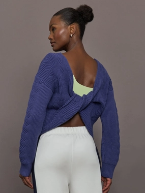 Twist Pullover - Future Dusk AntiPill Fabric