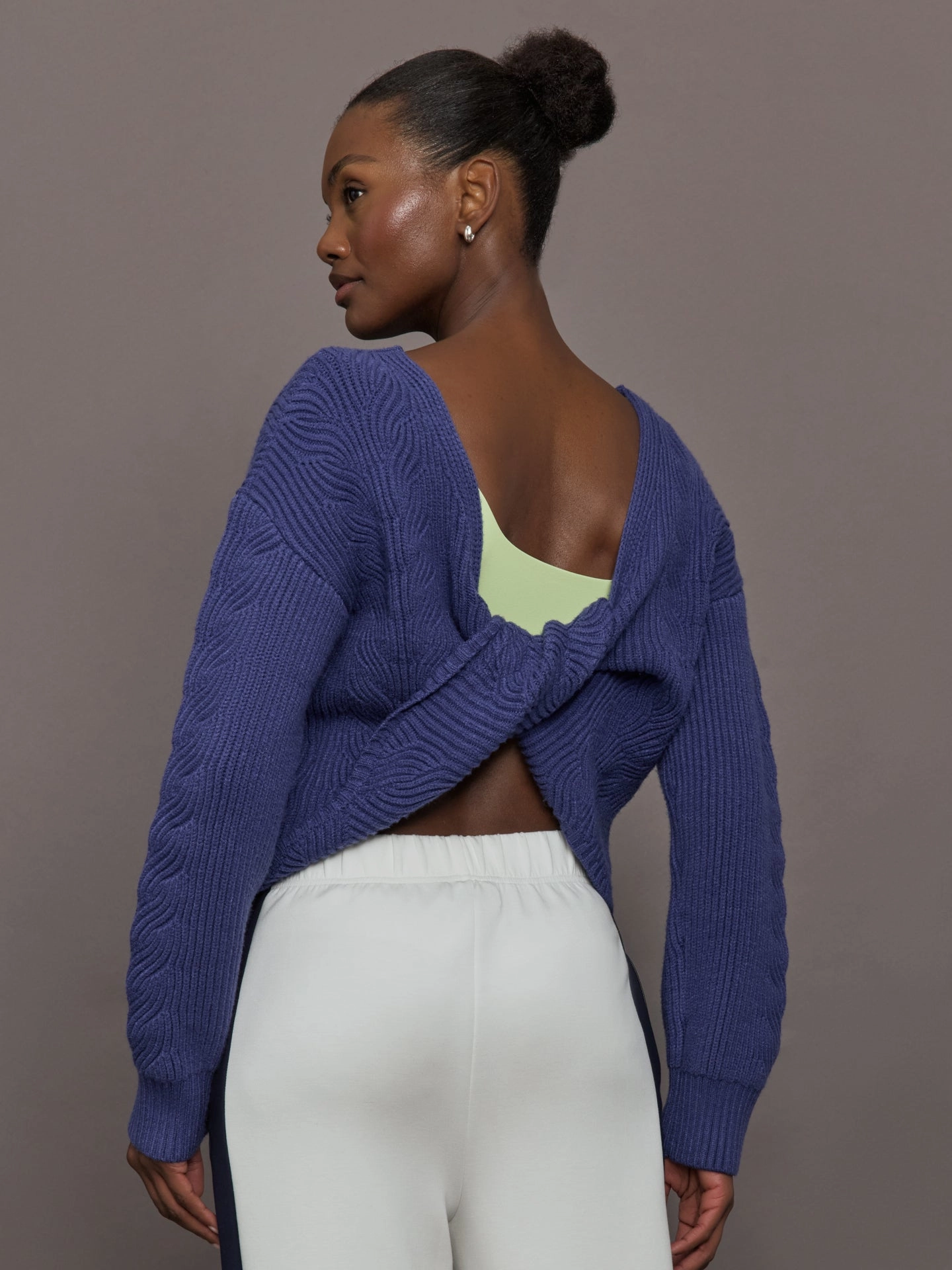 Twist Pullover - Future Dusk AntiPill Fabric