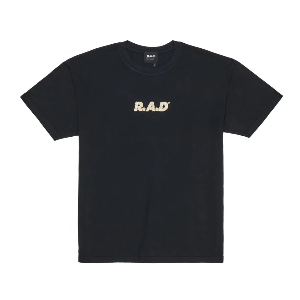 HEAVY? STATIC 'R' TEE BLACK Chic Comfort