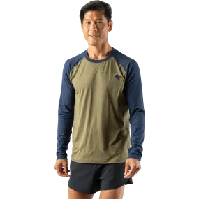 Men's EZ Tee Perf Long Sleeve Trail Bonded Seamless Edges