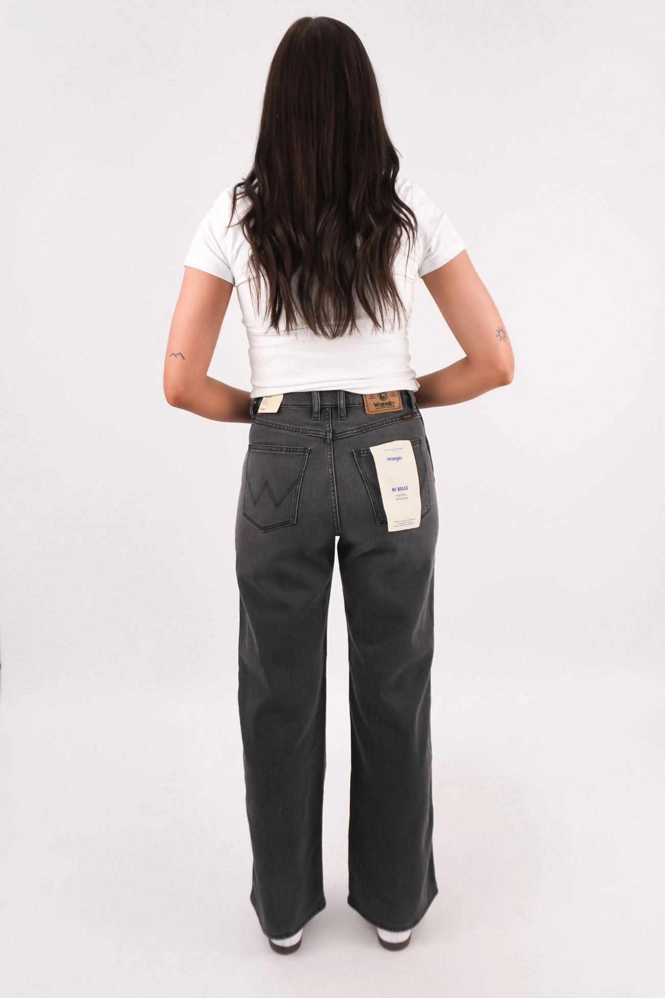 Hi Bells Jean Highway Black Eco Friendly Lightweight Modern Sunny Vibes Rainy Day Shopping Day