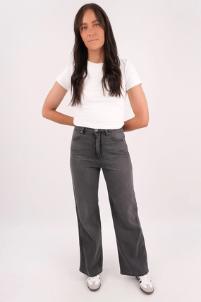 Music Event Smooth Casual Fitted Comfort Hi Bells Jean Highway Black
