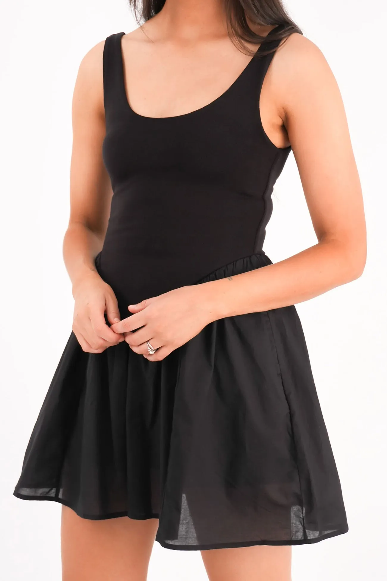 solo wear Fashion Fit Regent Mini Dress Black