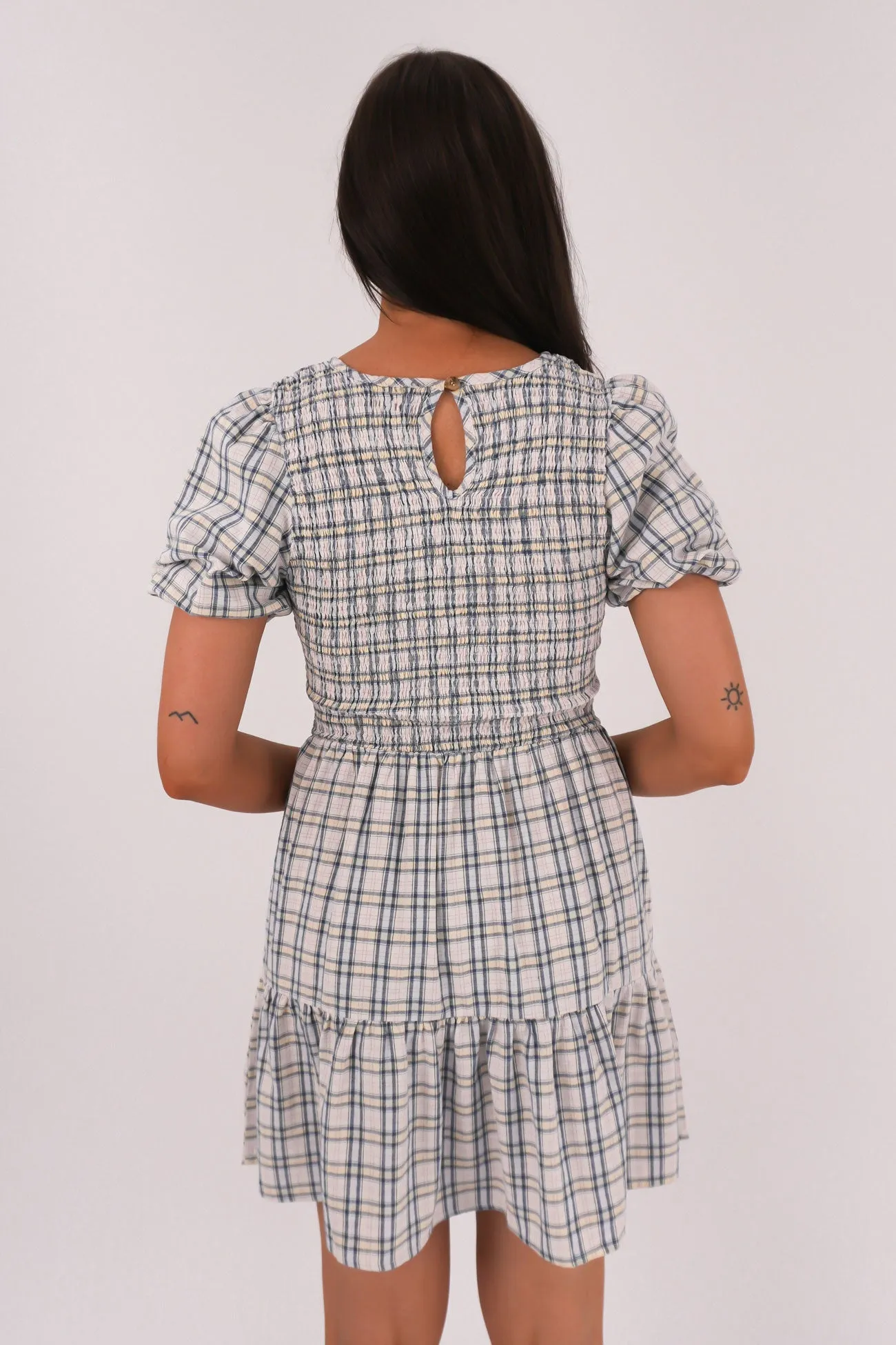 Franklin Mini Dress Check Everyday-Comfort