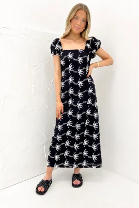 Refined Form Fashion Daily Tasman Maxi Dress Black