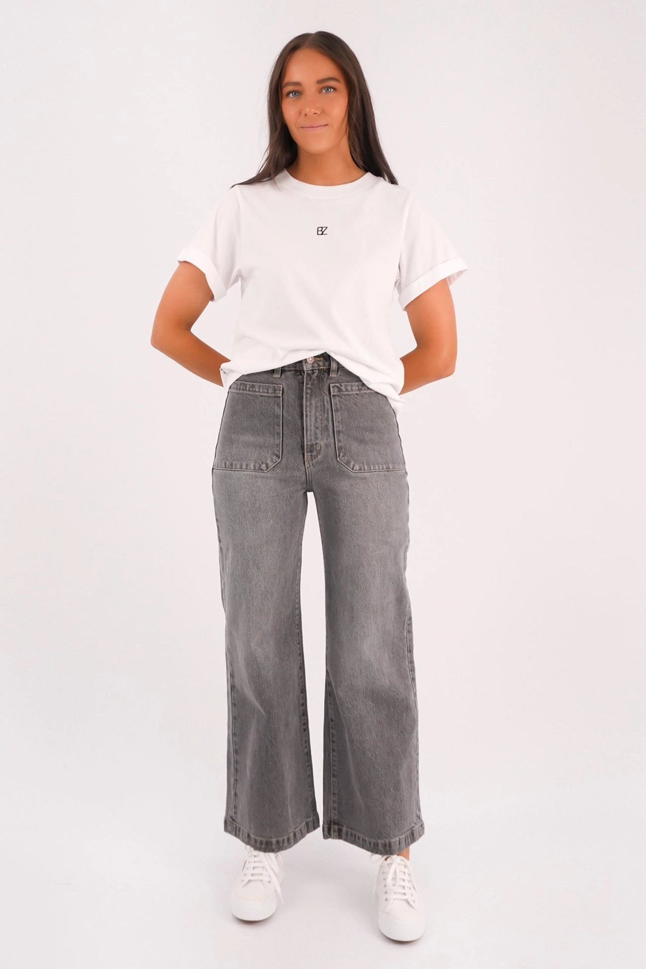 Comfortable clothing Classic Look Sailor Jean Black Stone