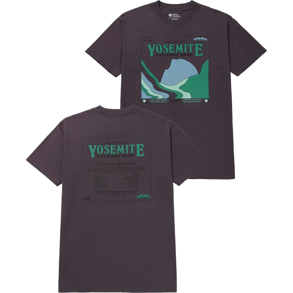 Web Glow Antistatic Yosemite Greatest Hits Tee