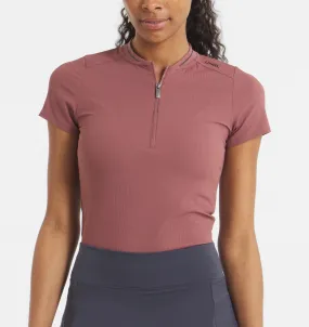 PrecisionTailoring Quiet Core UNRL Amelia Short Sleeve Polo