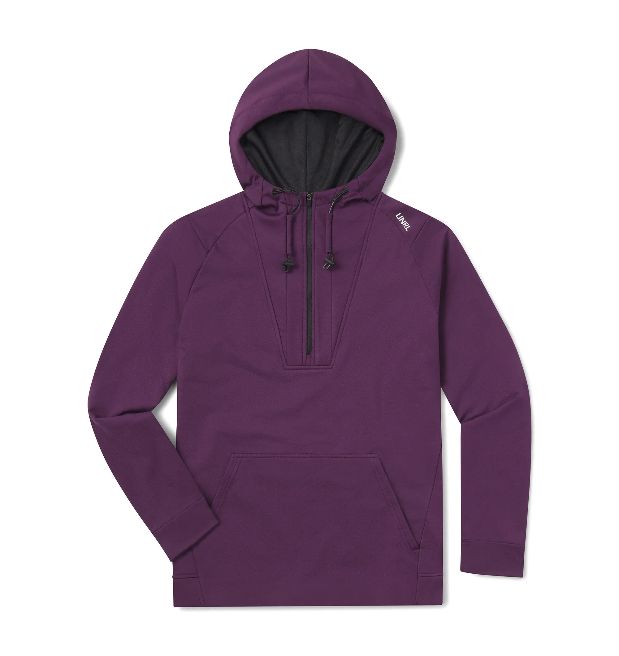 FormFitting Cut Cozy Vibe UNRL Crossover Half-Zip Hoodie