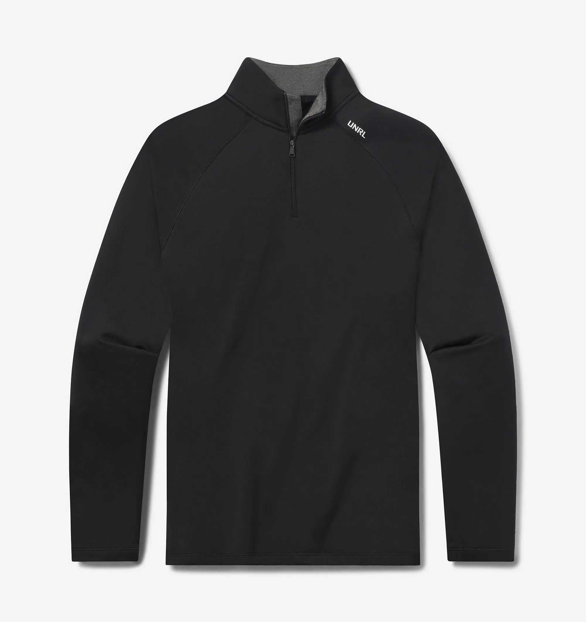 UNRL Interlock Quarter Zip Modern Turtleneck Style