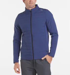 UNRL Montreal Quilted Jacket Red Flash