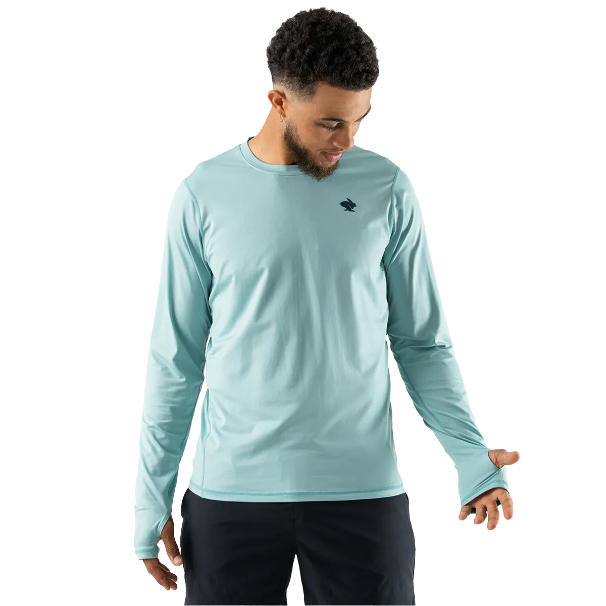 UPF Tee Long Sleeve Ice FlexibleNeckline Gloss Fit