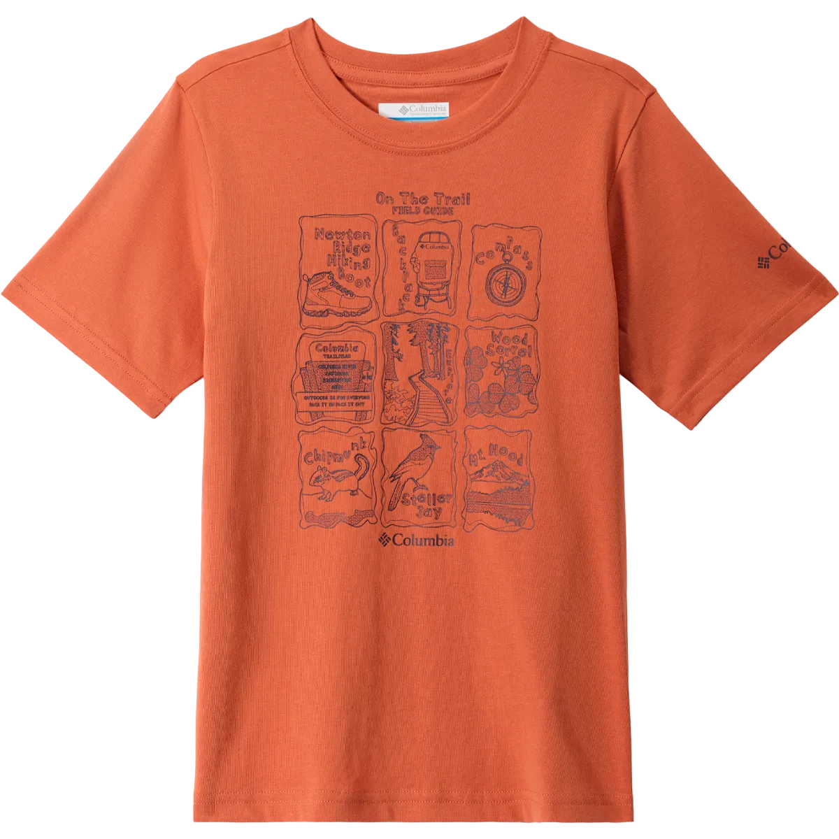 Youth Valley Creek Graphic Short Sleeve Shirt Love Glow