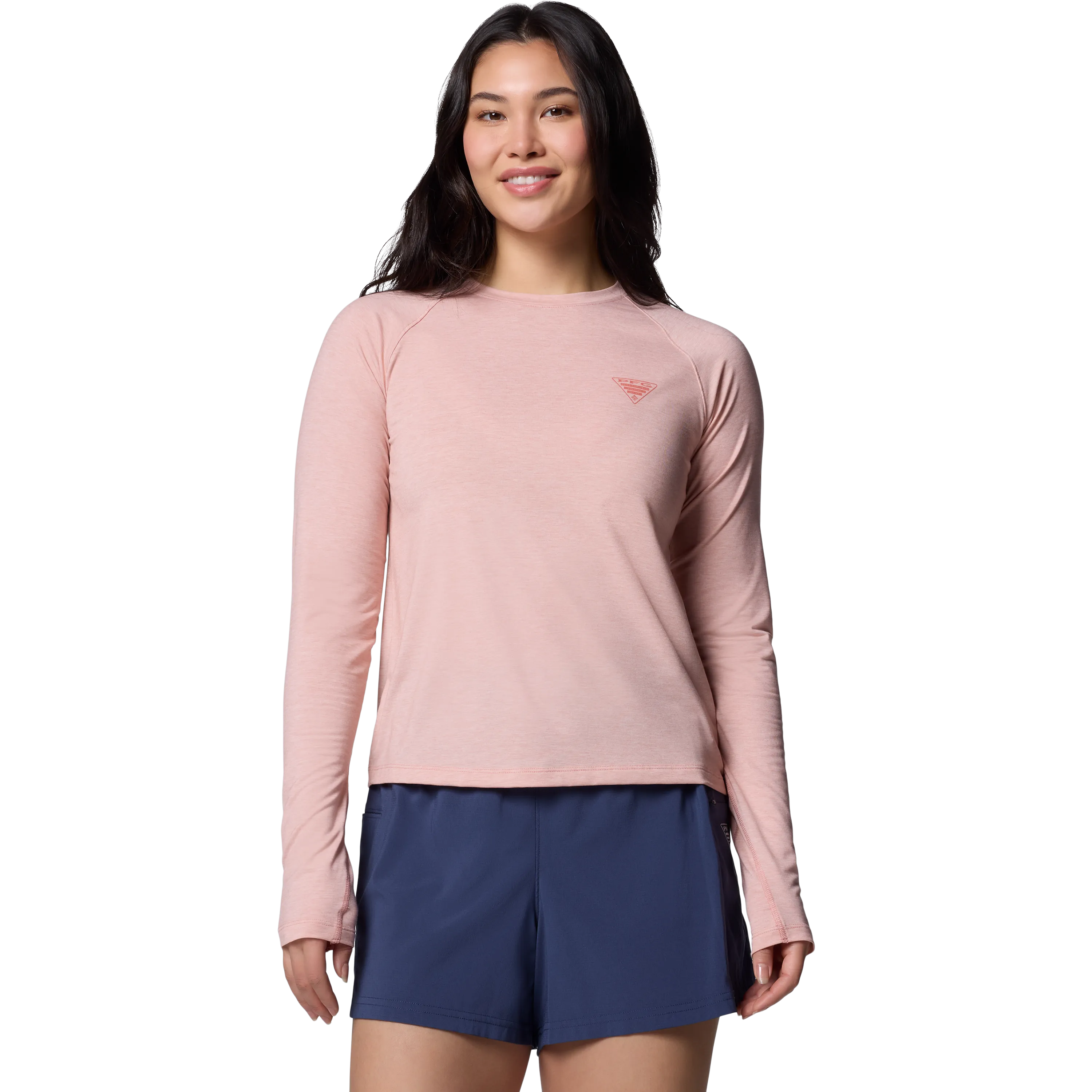 Women's PFG Uncharted Knit Long Sleeve Boho Free AntiPillingFabric
