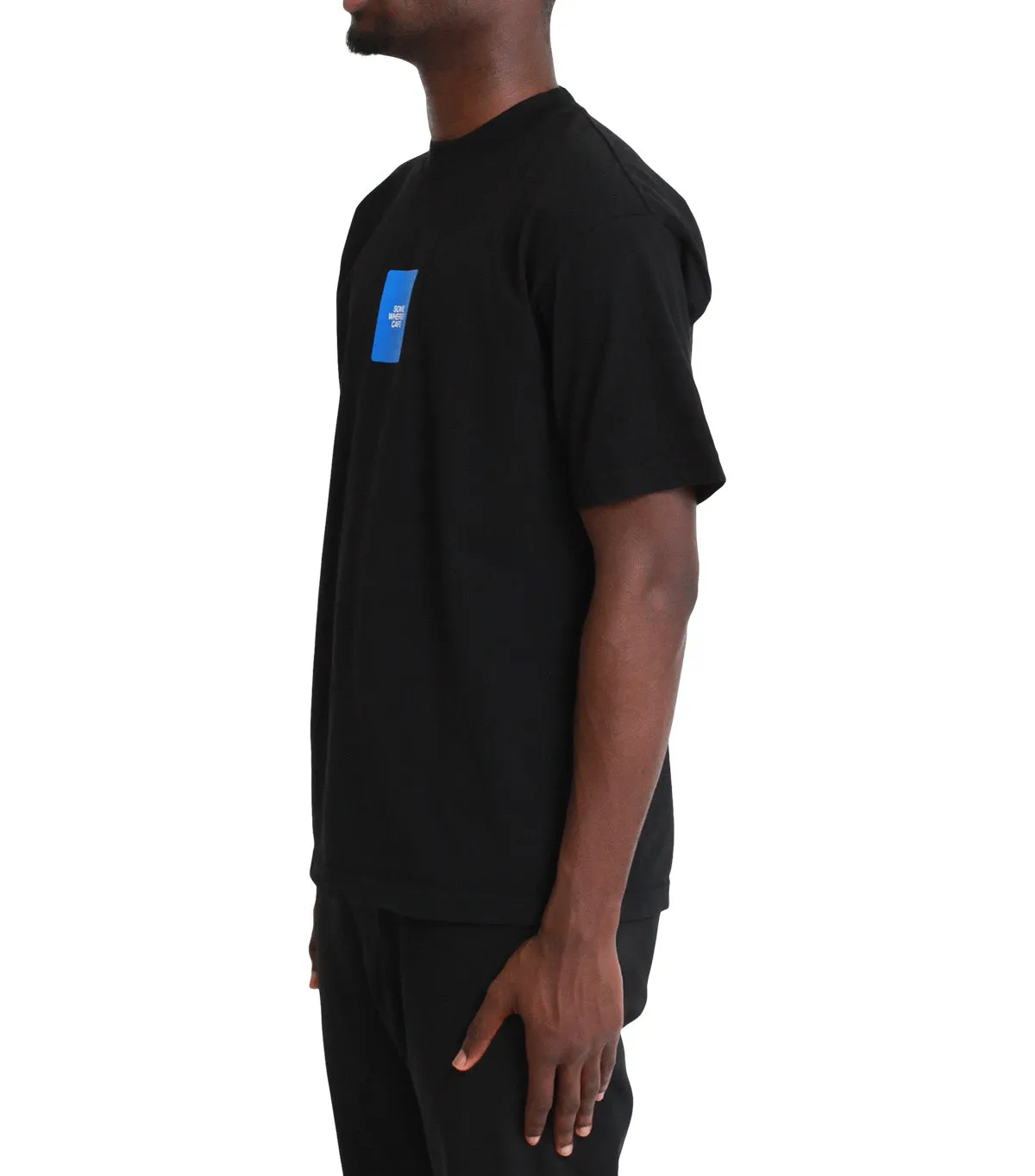 SOMEWHERE Cafe Cup T-Shirt Black Self Love