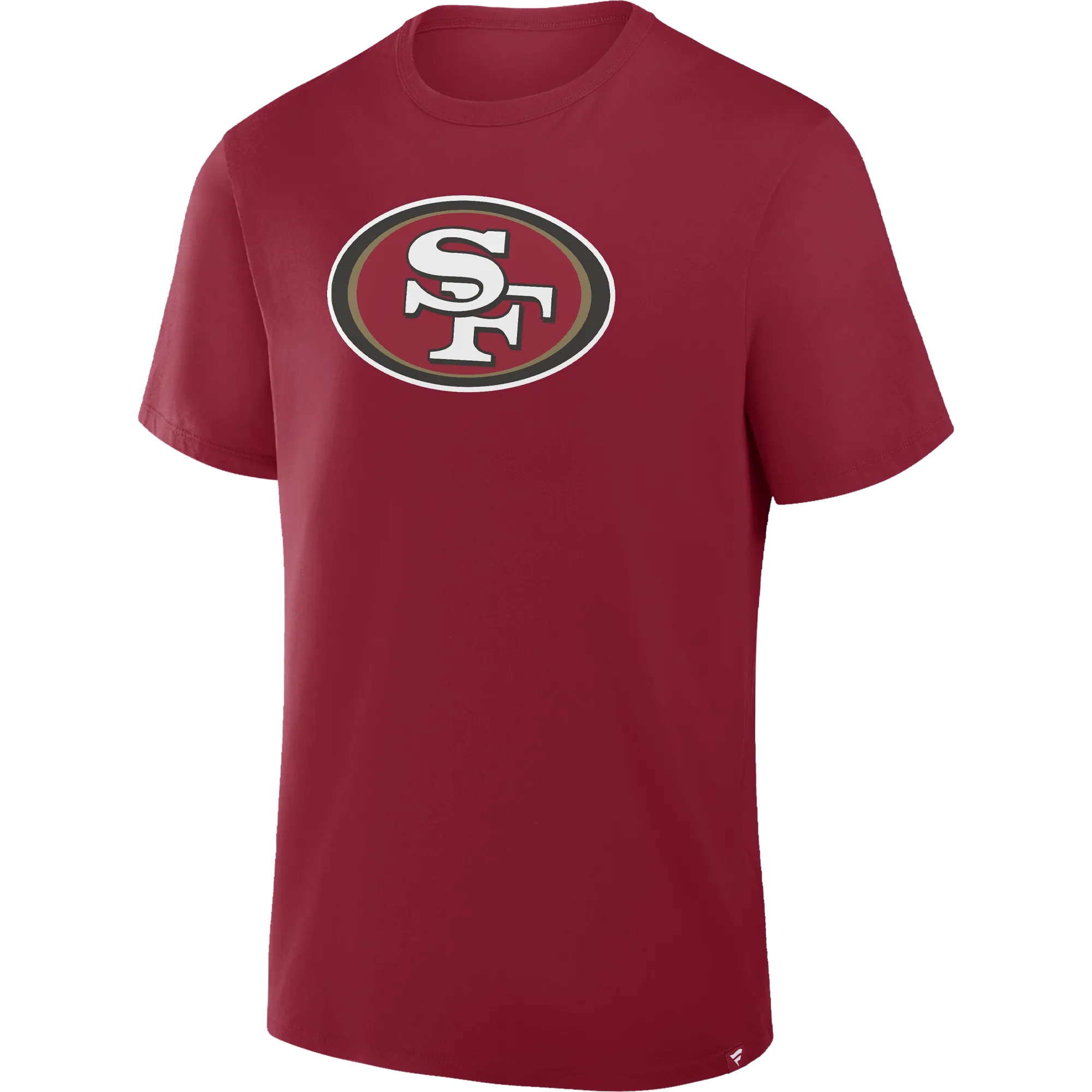 Flash Look Men's 49ers Cotton Primary Logo Legacy Short Sleeve Tee