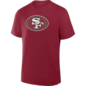 Flash Look Men's 49ers Cotton Primary Logo Legacy Short Sleeve Tee