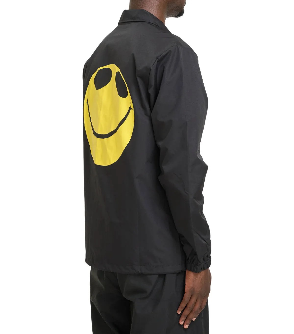 Open Heart IRAK Face Coaches Jacket Black