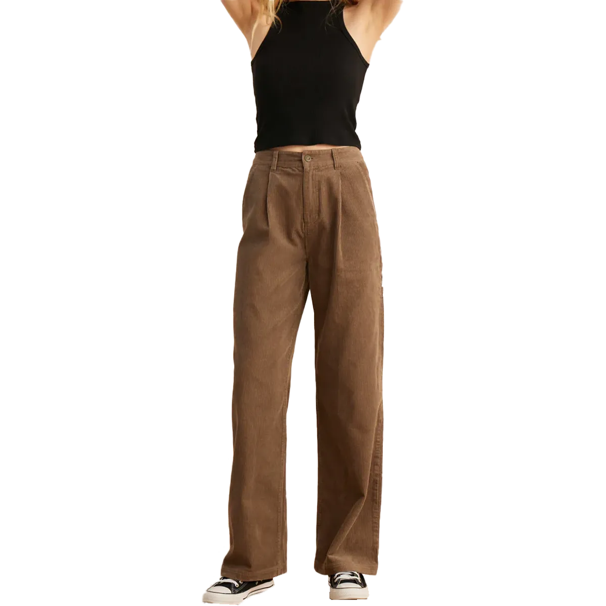 Women's Charter Corduroy Pant WrinkleResistantCloth MoistureWicking