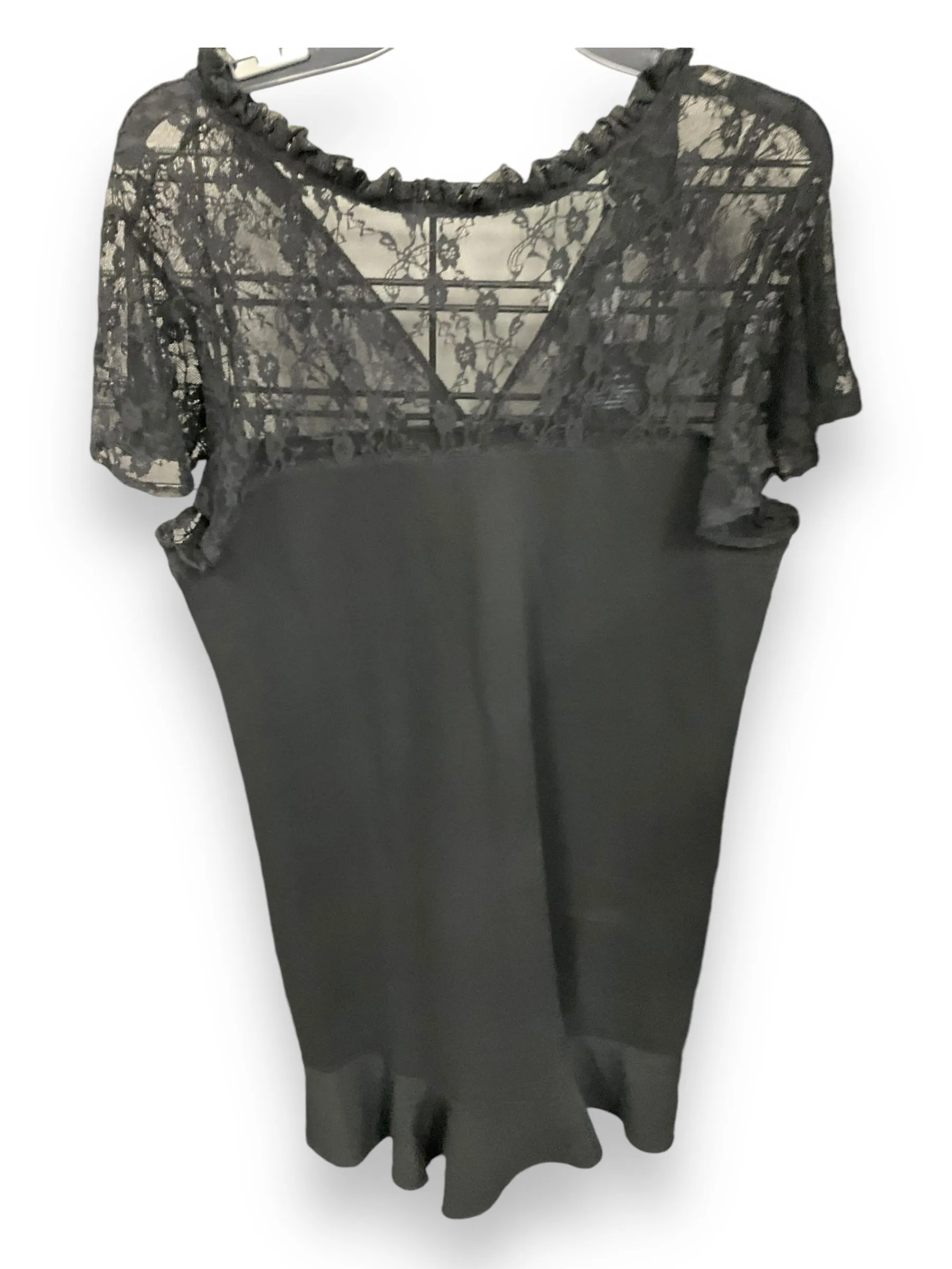 Zip Closure Dress Party Midi By Bobeau In Black, Size: Xl