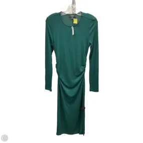 Dress Casual Maxi By Banana Republic In Green, Size: S Long Lines Light And Airy