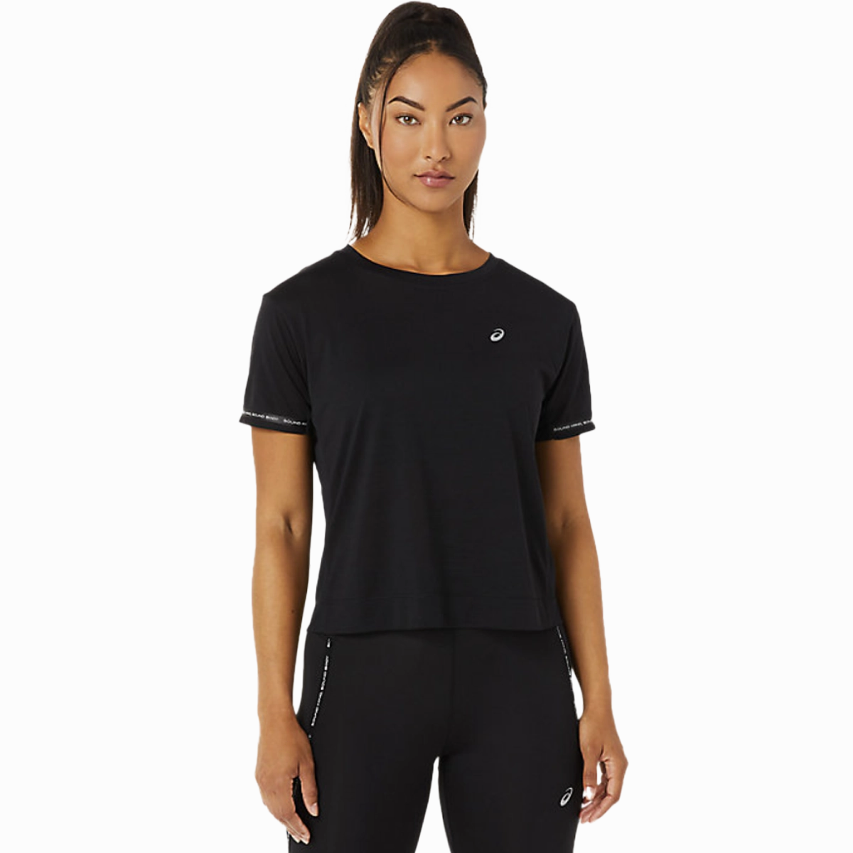 Regal Glow Reflective Safety Accents Women's Race Crop Top