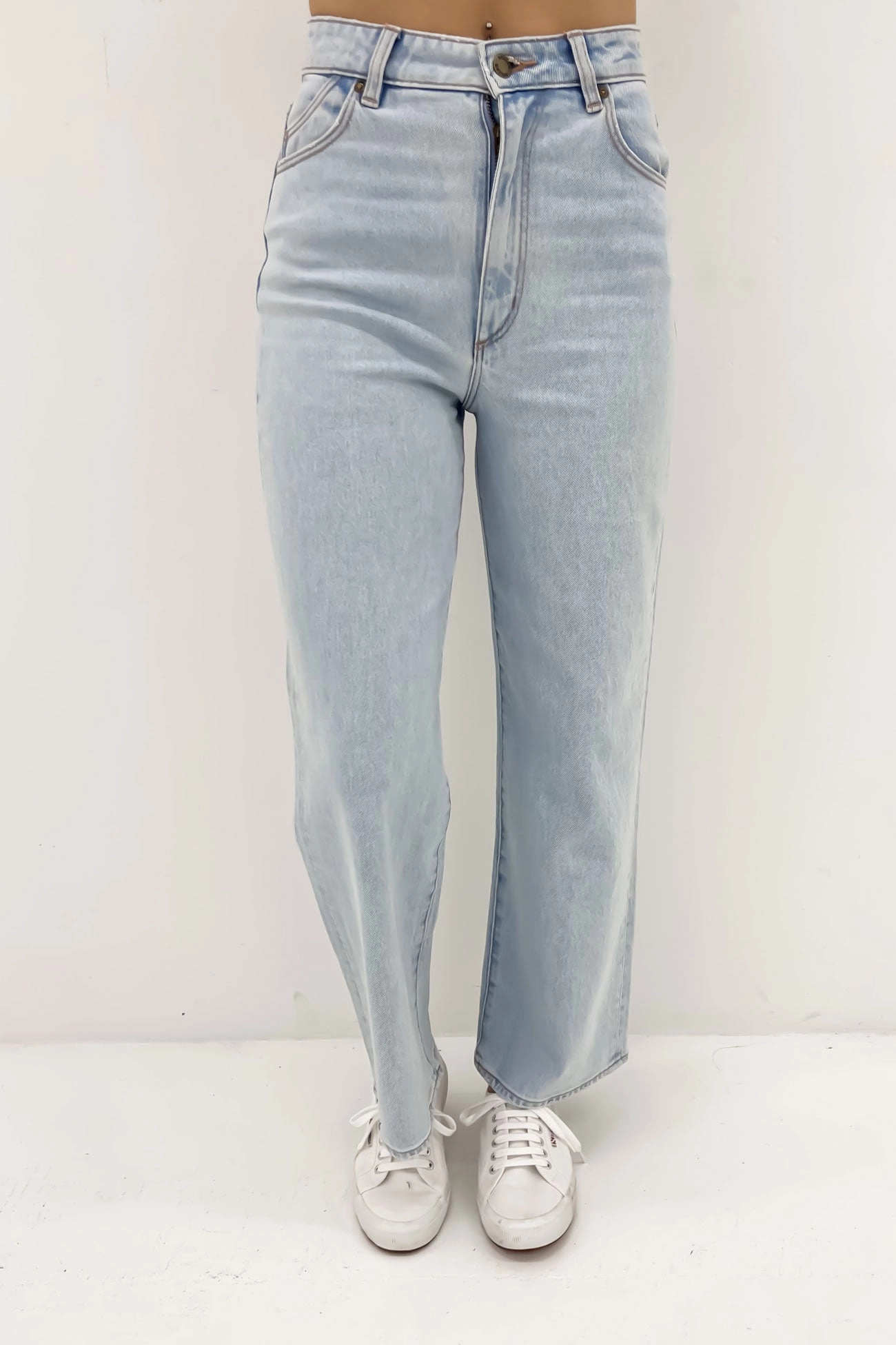 Heidi Ankle Jean Vintage Stone Style Blend Anti Bacterial Treatment